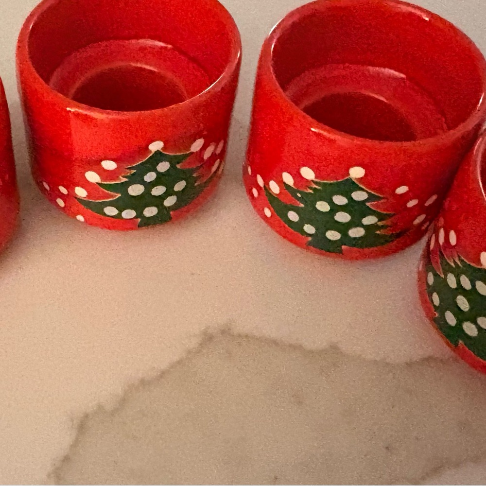Waechtersbach Christmas Tree Candleholders - Picture 2 of 7